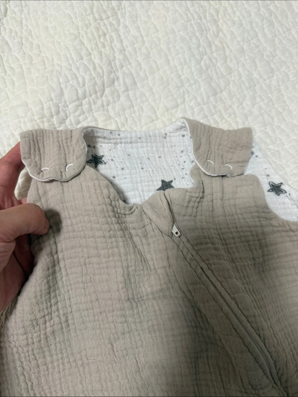 Lululemon Sleep Sack Pajama - Taupe Muslin Sleeper